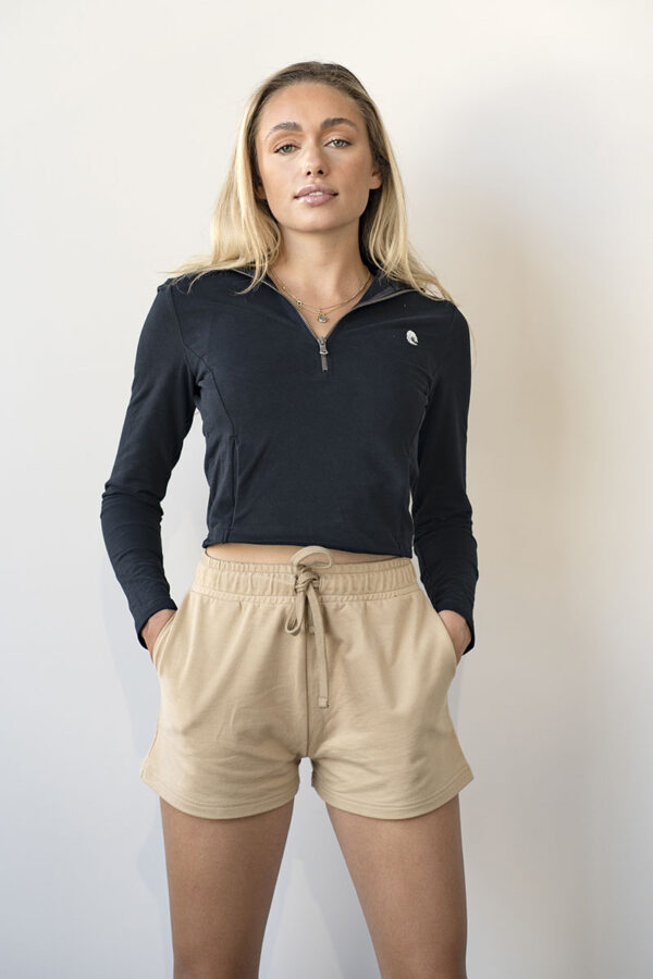 One of One Shorts Women Camel