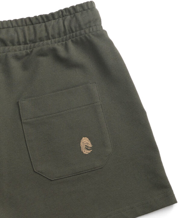One of One Shorts Women Olive Detail Back